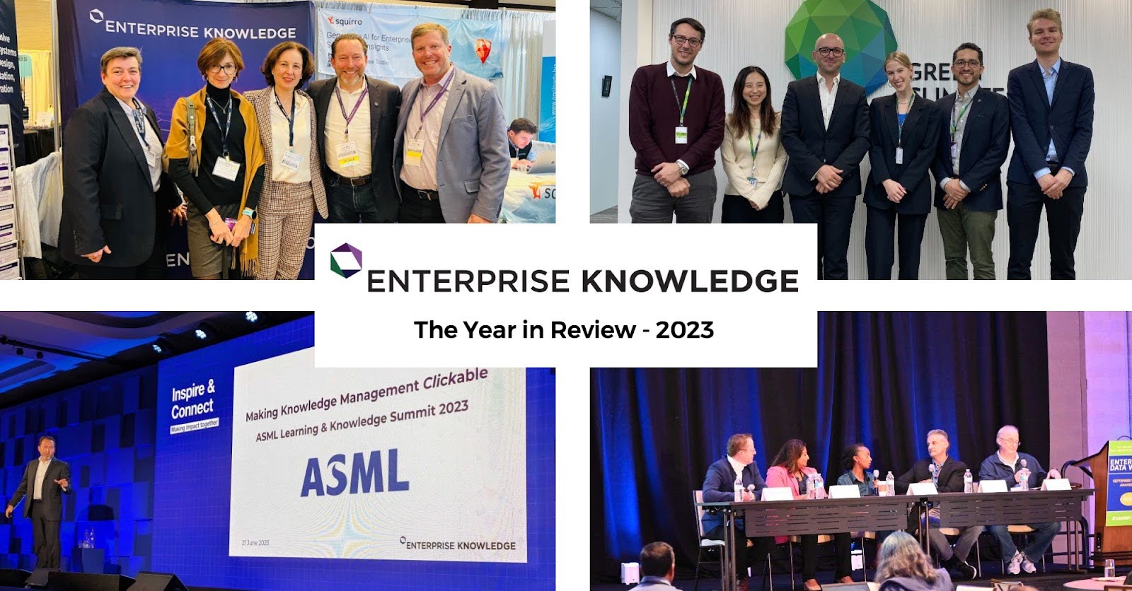 Highlight photos of enterprise knowledge employees