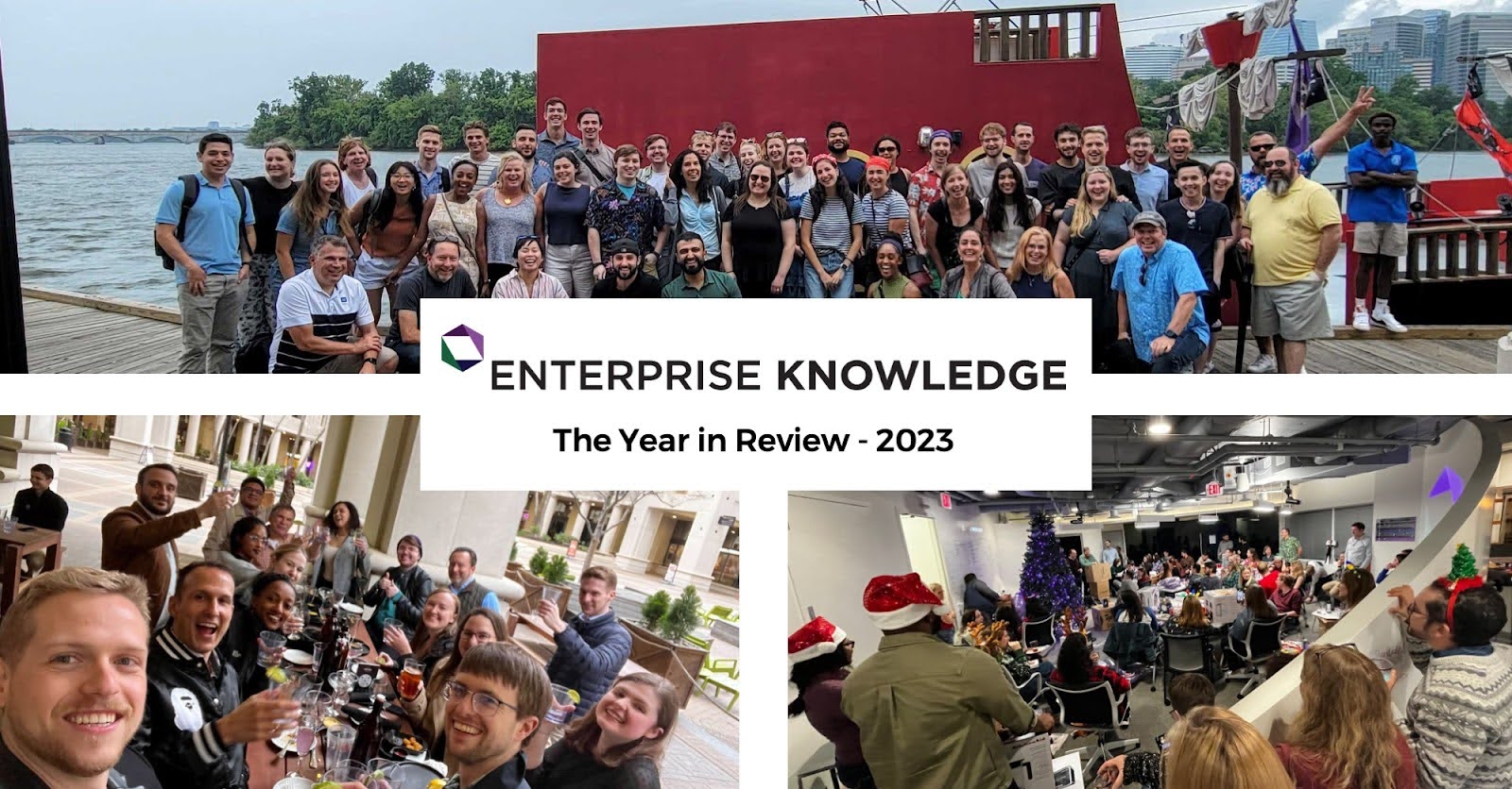 Highlight photos of enterprise knowledge employees